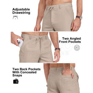 Pantalones Casuales de Lona para Hombre, de Primera Calidad, Precio de Fábrica, Secado Rápido, Transpirables, 100% Algodón, Nueva Llegada - Product Image 5