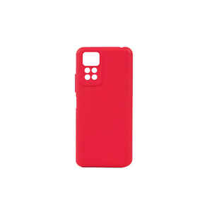 Étui en silicone TPU flexible antichoc Netzy Premium pour Redmi Note 11S Global, protection de téléphone de couleur rouge - Product Image 1