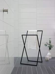 Piso de exhibición Nuevo toallero industrial Soporte de tela Personalizado mejor para paños húmedos Toalla Colgando Paños secos al sol Soporte de toalla - Product Image 6