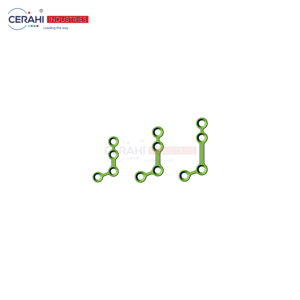 Placas ortognáticas L D placa 90 grados 100 grados 110 grados anatómico L D placa cirugía de mandíbula implantes - Product Image 2