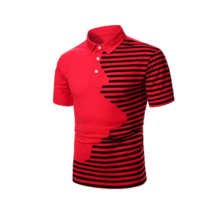100% coton polos à séchage rapide T-shirt polo sur mesure Chemises polo pour hommes de couleur bleue unie - Product Image 1