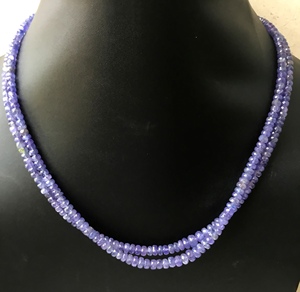 ลูกปัดแทนซาไนต์ธรรมชาติทรงเหลี่ยม สำหรับทำเครื่องประดับอัญมณีชั้นดี - Product Image 2