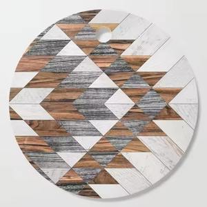 Planches à découper en bois au design moderne, autocollants en émail, forme originale, compatibles lave-vaisselle, légères, durables, ustensiles de cuisine pour - Product Image 5