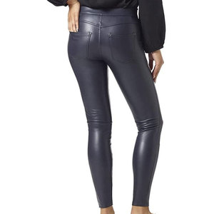 Pantalon avant plat en cuir de peau de mouton véritable d'hiver pour femmes de haute qualité pantalon de Style personnalisable - Product Image 6