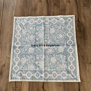 Hand Block Printed Placemat & Napkin - Buy Custom Printed Placemats,Hand Painted <b>Table</b> Cloth,Stock Hand Block <b>Place</b> <b>Mat</b> Napkin - Product Image 1