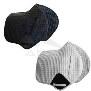 แผ่นอานสำหรับนักขี่ม้าพรีเมี่ยมพร้อมฐานโฟมที่มีความหนาแน่นสูงดีไซน์หนังบุผ้าและการกระโดดทำจากไม้อย่างแน่นหนา - Product Image 4