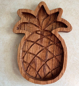 Bol de service en bois Forme d'ananas Design unique Bol en bois au design moderne au meilleur prix - Product Image 1