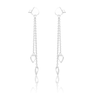 Boucles d'oreilles Vishuddha Chakra Design en argent uni fabricant de bijoux pour femmes boucles d'oreilles en argent 925 pour femmes cadeau pour elle - Product Image 2