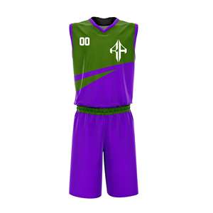Nouveaux ensembles de basket-ball pour hommes Sublimation Premium de haute qualité 100% Polyester matériel pas cher Logo personnalisé pour les hommes - Product Image 3