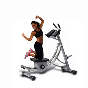 Máquina de exercício muscular abdominal, academia interior, fitness, máquina de exercício