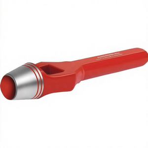 Cincel de metal Henkellocheisen con mango rojo de 48 mm, marca PAFFRATH, cinceles y punzones - Product Image 3