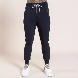 กางเกงวิ่งเอวสูงใส่ได้ทั้งชายและหญิงผ้าคอตตอน100% พอดีตัวระบายอากาศได้ดีมีเชือกผูกปากถุงแบบกำหนดเองทำขึ้นสำหรับใส่วิ่งโยคะลำลอง - Product Image 1