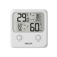 Termometer Makanan BBQ Digital Nirkabel BALDR B0344T - Rentang -50~300, Tahan Air, Probe Stainless Steel, Baterai, Untuk Rumah Tangga