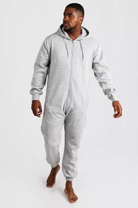 <b>Men's</b> Fashion Hooded <b>Fleece</b> <b>Onesie</b> Printed Design Breathable Modern Long Oversized Custom Stylish OEM Service Wholesale 2025 - Product Image 6