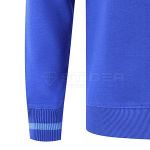 Sudaderas de Invierno para Hombre, Personalizadas OEM, de Algodón y Poliéster, Ecológicas, de Secado Rápido, Manga Larga, Cuello Redondo, Diseño Sólido - Product Image 4