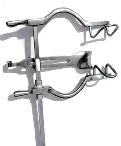 Precio al por mayor Cuchillas laterales 60mm Profundidad 62x76mm Cuchilla central Retractor Balfour extendido de 10 pulgadas Completo con cuchilla central