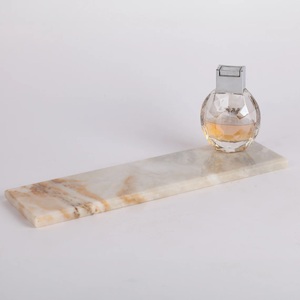 Planche à découper en marbre naturel de luxe gravée sur mesure de qualité supérieure, grande dalle, imperméable, écologique, pour villa intérieure - Product Image 4