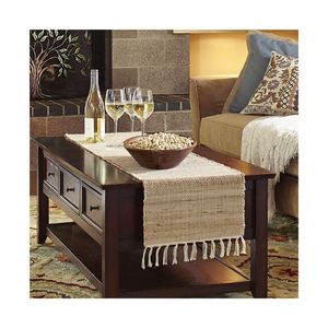 New Arrival Classic High Quality Embroidered <b>Table</b> Decoration Clear Trendy 100% Organic Cotton Helpful Edge Bind <b>Table</b> <b>Runners</b> - Product Image 6