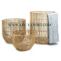 Panier à linge de rangement pour la maison Qualité supérieure Panier de jute en rotin de grande taille à forme personnalisée à prix compétitif pour les ustensiles de cuisine