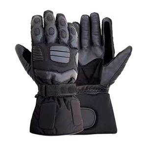 Gants de moto personnalisés pour hommes et femmes équipement de sport en cuir avec gamme basse pour la course avec votre propre conception de logo - Product Image 3