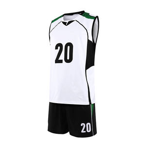 Ensembles d'uniformes de volley-ball unisexes personnalisés, entièrement sublimés, imprimés numériquement, séchage rapide, haute qualité, 100% polyester, personnalisables, pas chers - Product Image 6