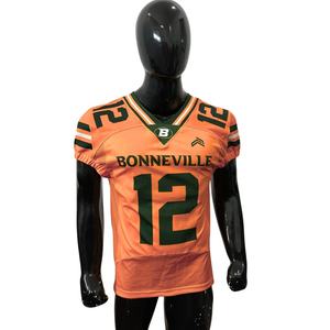 OEM ODM เสื้อเจอร์ซีย์ฟุตบอลอเมริกันระบายอากาศได้ดี2025ชุดกีฬาปักลายเสื้อเย็บขนาดใหญ่พิเศษ - Product Image 5