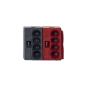 Morsettiera di collegamento bus SCHNEIDER ELECTRIC MTN689701 Rossa/Grigio Scuro - Product Image 1
