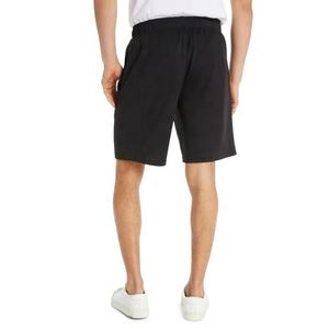 Pantalones cortos de entrenamiento con logotipo estampado de baloncesto personalizados para hombre, pantalones cortos transpirables de malla de diseño sólido para gimnasio y correr - Product Image 5