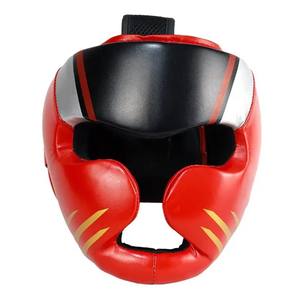 Protège-tête de boxe MMA en cuir détachable personnalisé Protège-tête et protecteur de sport avec masque de sport Mukka - Product Image 3