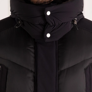 Dolanto Veste polaire de sport en laine unisexe Logo personnalisé en nylon vert avec fermeture à glissière Saison d'hiver Plus Size - Product Image 3