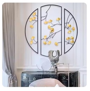 Arte de pared de artesanía de metal de alta calidad | Arte de pared colgante con estilo moderno | Personalizable para decoración de sala de estar y oficina - Product Image 4