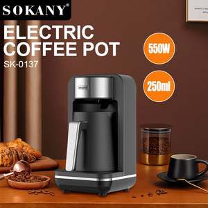 <span class=keywords><strong>Cafetière</strong></span> électrique à filtre en plastique SK-0137 avec fonction de préparation rapide, <span class=keywords><strong>tasse</strong></span> incluse et fonction de boisson chaude <span class=keywords><strong>individuelle</strong></span> pour la maison et le bureau - Product Image 5