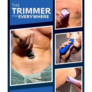 Tondeuse corporelle sans fil 100 % étanche pour femme, utilisation humide/sèche, sans coupures, lames en acier inoxydable remplaçables, alimentation USB - Product Image 2