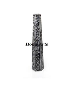 Handmade Black Color MOP <b>Bakhoor</b> <b>Oud</b> Burner Antique Design Cylindrical Shape Incense <b>Bakhoor</b> Burner In Bulk - Product Image 1