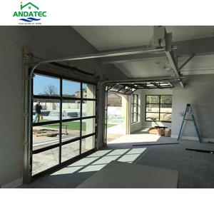 Puerta de <span class=keywords><strong>garaje</strong></span> de vidrio elegante de alta calidad, perfecta para villas contemporáneas, garajes familiares, puerta de <span class=keywords><strong>garaje</strong></span> de vidrio laminado transparente - Product Image 3