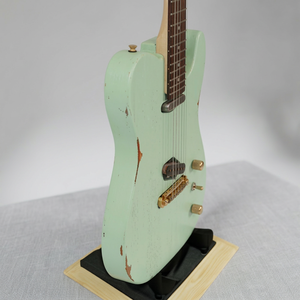 กีตาร์ไฟฟ้า Slick รุ่น SL50K สี Aged Surf Green ทรง Tele แบบ 2 ปิ๊กอัพ สำหรับงาน Relic และ Vintage พร้อมบอดี้ Swamp Ash - Product Image 1