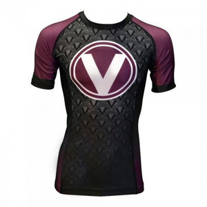 Grappling MMA Rash Guard Diseña tu propia camisa de compresión de sublimación Bjj Rashguard Impreso personalizado Hombres Tecnología OEM Long - Product Image 1