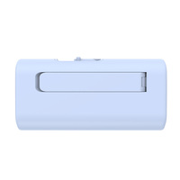 Chargeur portable 5000mAh avec deux prises pliables, affichage LED et support-Support Smartwatch Charging pour appareils Android IOS