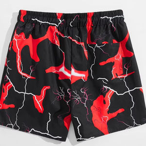 กางเกงขาสั้นผ้าอ็อกซ์ฟอร์ดสำหรับผู้ชาย สไตล์สตรีทแวร์ลำลอง คุณภาพสูง พิมพ์ลายโลโก้ตามสั่ง ระบายอากาศได้ดี แห้งเร็ว - Product Image 3