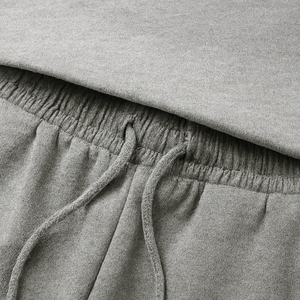 Ensemble de t-shirt et short unisexe en coton de qualité supérieure, vêtements confortables en deux pièces, ensembles de t-shirt et short - Product Image 5