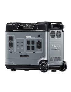 NOUVEAU PRO 3 Station d'alimentation portable 2025 2026, Meilleures ventes, avec sorties 120V et 240V, jusqu'à 6000W, Authentique - Product Image 3