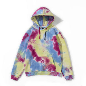 Wholesale Custom 100% Cotton <b>Men's</b> Oversized Plus Size Streetwear Pullover Custom Printing Logo Over <b>tie</b> <b>Pink</b> <b>Tie</b> Dye Hoodie - Product Image 3