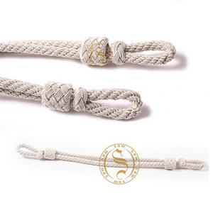 Cordones de gorra ceremonial y correas de barbilla Accesorios uniformes de acabado recubierto para bolsos y prendas - Product Image 4