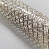 Tuyau plat en polyuréthane flexible élevé fait tuyau de conduit de fil d'acier Pu