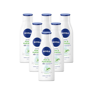สูตรซึมซาบเร็ว ให้ความชุ่มชื้นล้ำลึก 48 ชั่วโมง และนีเวีย อโล ไฮเดรชั่น บอดี้ โลชั่น ให้ผิวนุ่ม - Product Image 3