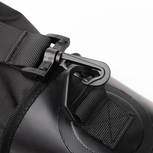 Bolsa seca flotante impermeable para exteriores Paquete de almacenamiento de natación de viaje ligero de PVC 3.8L 16L Bolsa cruzada negra personalizada - Product Image 4