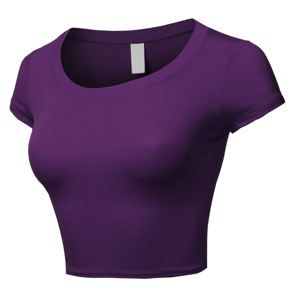 เสื้อยืดเอวลอยผ้าฝ้ายลำลองสำหรับผู้หญิงเสื้อยืดแขนสั้นพิมพ์ลายกราฟิกสำหรับสวมใส่ในฤดูร้อนและแฟชั่น - Product Image 5