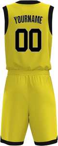 Tenue de basketball pour hommes, équipement d'équipe personnalisé, maillot et short, vêtements de sport légers, respirants, tenue d'entraînement élégante - Product Image 4