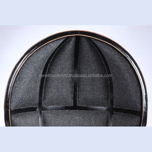 La série de chaises de salle à manger 2311 présente un cadre en acajou de haute qualité avec une mousse souple et un tissu doux. - Product Image 6