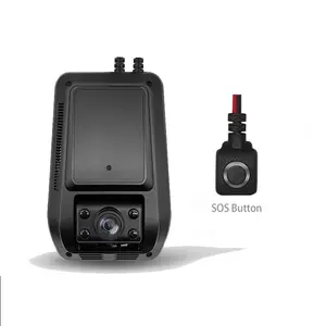 4G Adas Dms Camera Dashcam Met Gps Track Wifi Gebruikt Voor Autoverhuur Wagenparkbeheer